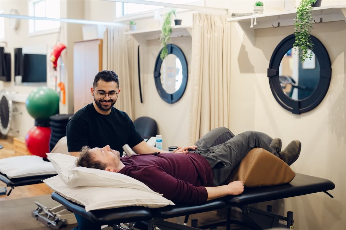 Hands-on treatment at our Osoyoos chiropractic and physiotherapy clinic